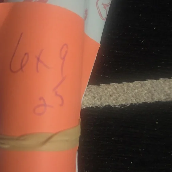 Pink Gray Polymailers Says Thank You Qty 25 6 X 9 - Picture 3 of 5